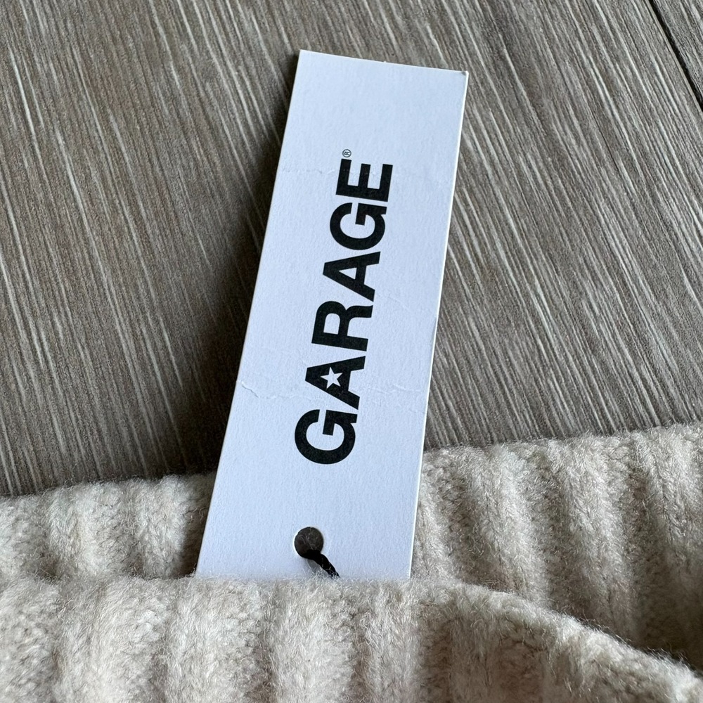 NWT Garage Womens Rainy Day Melange Spongy Cropped Turtleneck‎ Sweater Size XXS - Picture 9 of 10